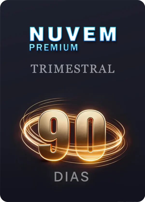 Recarga Nuvem Premium Trimestral